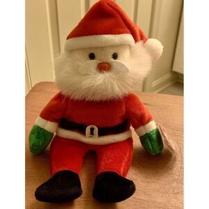 TY BEANIE BABY SANTA 1998 WITH TAG ERRORS CHRISTMAS Vintage‎ Retired